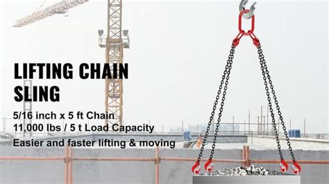 Best Lifting Vevor Chain Sling With Leg Grab Hooks Vevor Blog