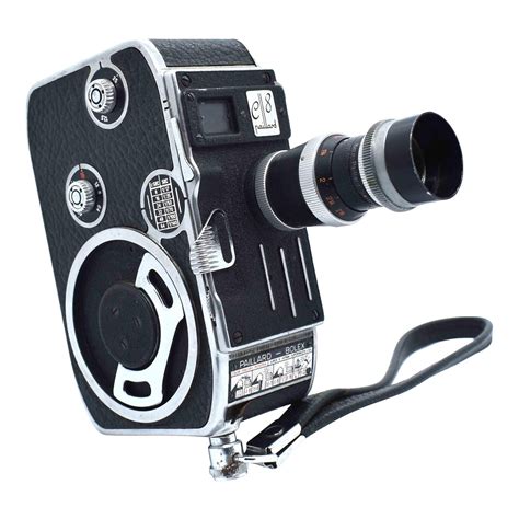 Mid 20th Century Bolex Paillard E8 Roll Film Movie Camera Made In