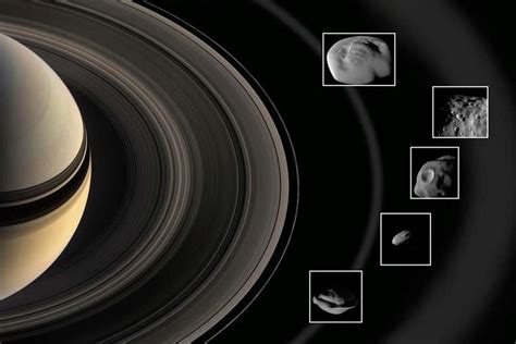 The Weird And Wonderful Inner Moons Of Saturn Revealed By Cassini New Scientist