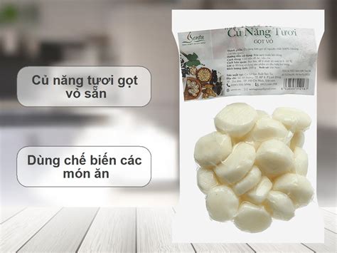 Củ năng tươi gọt vỏ gói 200g tươi ngon tại Bách hoá XANH