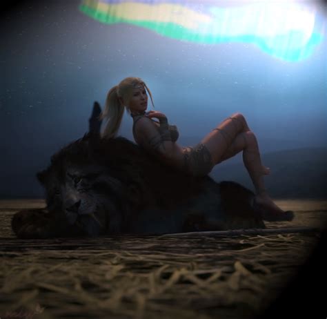 Barbarian Girl With Pet By Melovewrestling Hentai Foundry