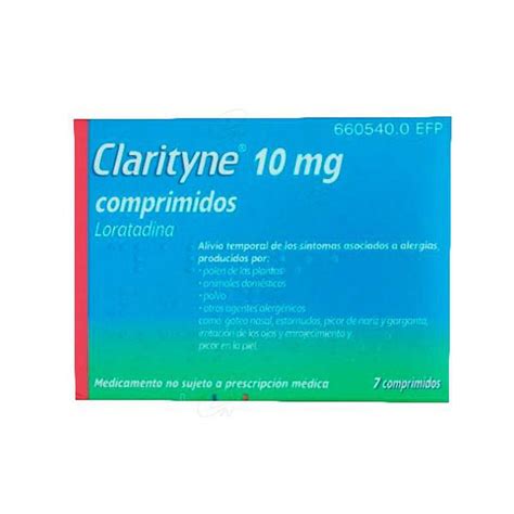 Clarityne 10 Mg Comprimés 7 Comprimés — Mi Famacia Premium