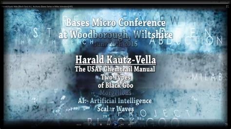 Harald Kautz Vella Black Goo A I Archons Bases Series W Miles