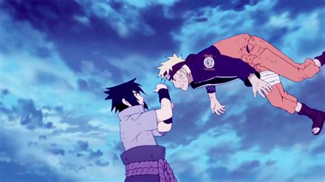 Naruto And Sasuke Final Fight