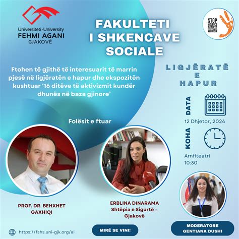 Fakulteti i Shkencave Sociale organizon ligjëratë dhe ekspozitë