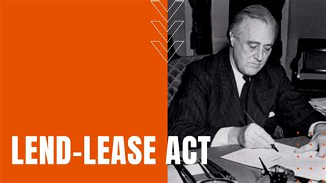 The Lend Lease Act Of 1941 YouTube