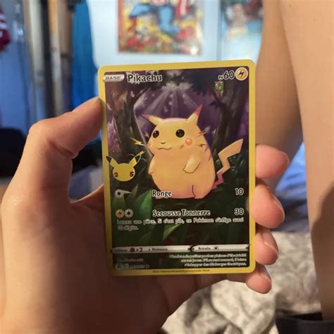 CARTE POKÉMON PIKACHU 5 25 Célébrations 25 Ans Neuve FR EUR 5 00