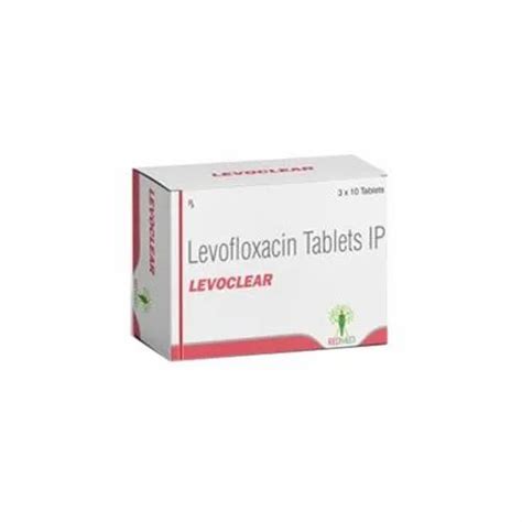 Redmed Levoclear Levofloxacin Tablet Ip Treatment Bacterial