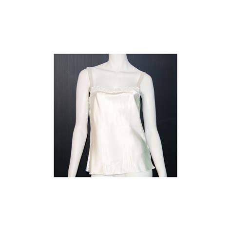 Caraco Satin Droit Pince Et Dentelle Elizabeth SA Caroline Lingerie Loungewear