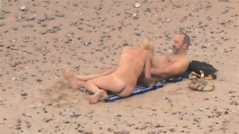 Caught Big Tits Babe Having Sex At The Beach