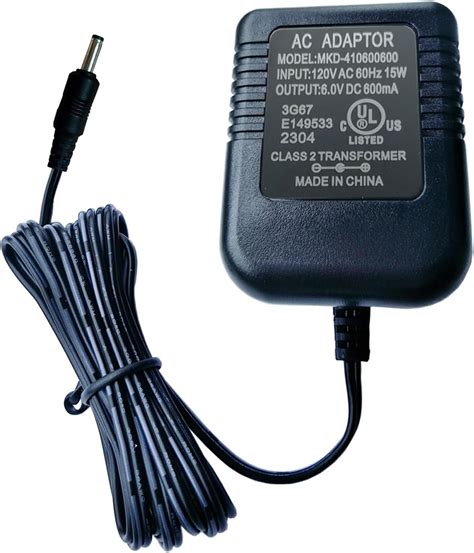 Amazon UpBright 6V AC DC Adapter Compatible With Logitech F540