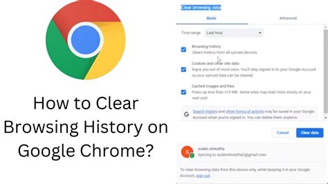 How To Clear Browsing History On Google Chrome How To Remove Browsing