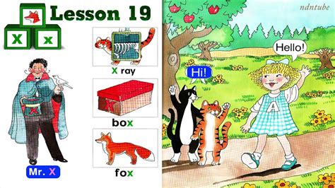 Lets Go Starter Lesson 19 Letter X 3nd Edition Youtube