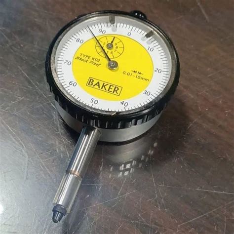 Stainless Steel Baker Plunger Dial Gauge For Measurement Model Name