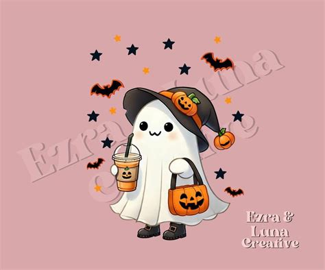 Cute Halloween Ghost Png Bougie Ghost For Shirt Design Spooky Ghost