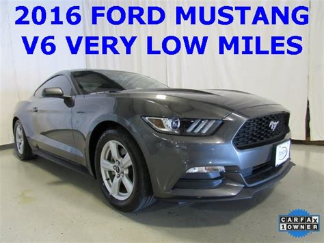 2016 Magnetic Metallic Ford Mustang