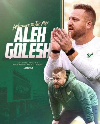 USF Football Head Coach Alex Golesh