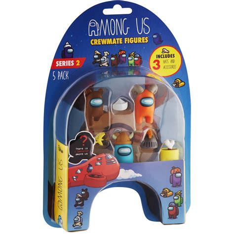 Among Us Series 2 Crewmate Figures 5 Pack Toys Ages 3 — Myshopville