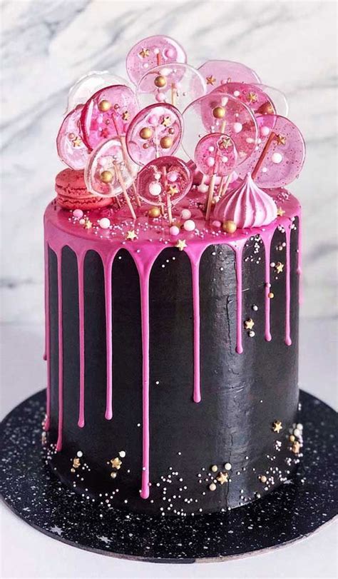 Black Pink Cake Topper Printable