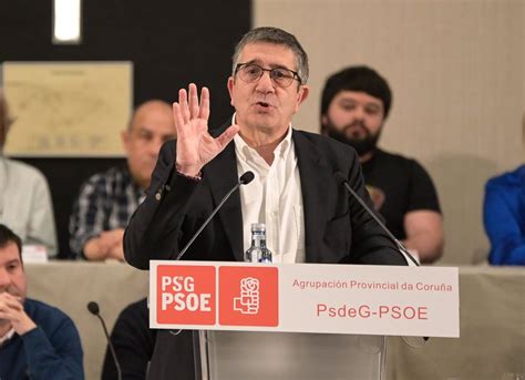 Patxi L Pez Sobre El Caso Mediador El Pp Arropa A Los Corruptos