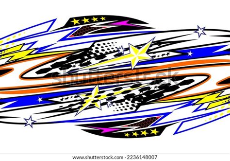 Racing Background Vector Design Unique Stripe Stock Vector Royalty