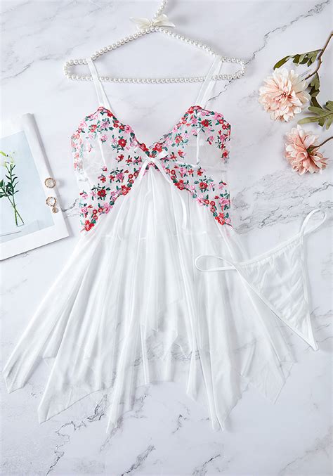 Wholesale Women Lace Mesh See Through One Piece Sexy Lingerie Two Piece Set Global Lover