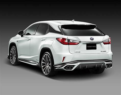 LEXUS RX F SPORT PARTS TRD 外装エアロパーツ blog2 hix05