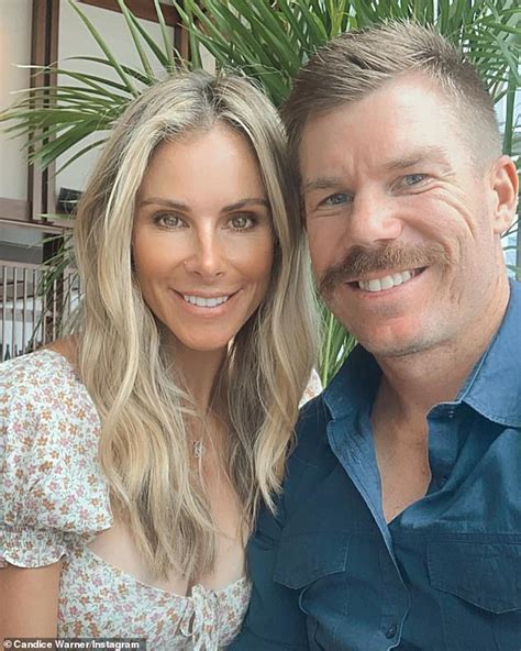 David And Candice Warner Give Fans A Sneak Peak Of Their Incredible