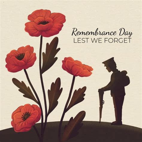 Copy Of Remembrance Day Online Greeting Card Postermywall