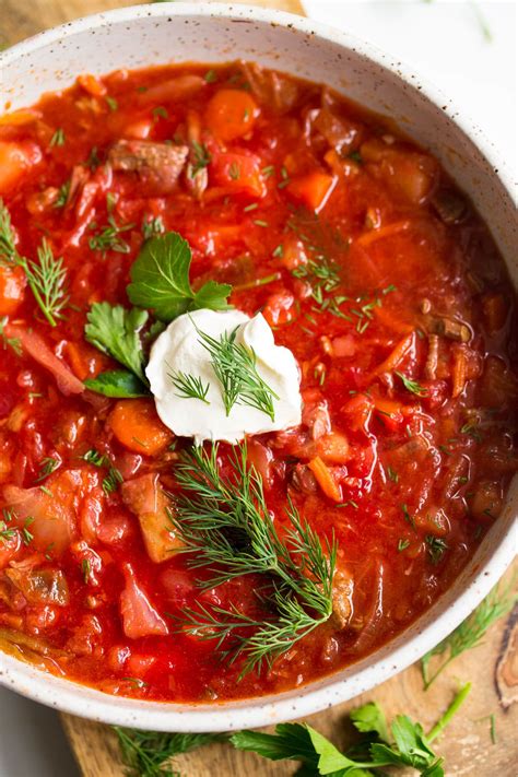 Instant Pot Borscht Soup - Wholesomelicious