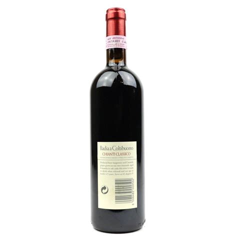 Badia A Coltibuono 1999 Chianti Classico | Wine Auctioneer