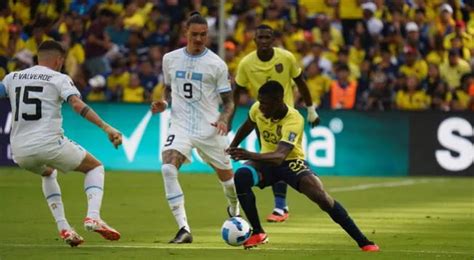 Marcador Ecuador Vs Uruguay Por Eliminatorias 2026 Quién Ganó El