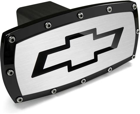 Amazon CarBeyondStore Chevrolet Black Trim Billet Aluminum Tow