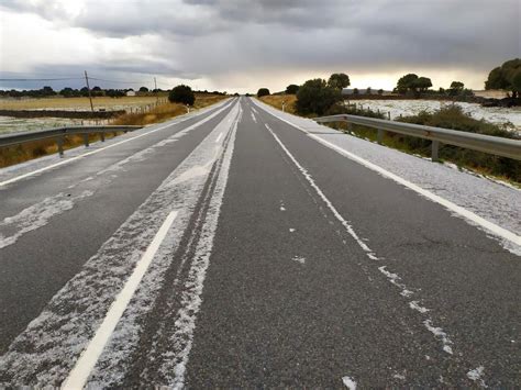 La provincia de Salamanca teñida de blanco en octubre por una