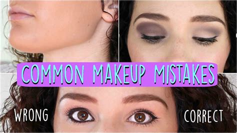 12 Common Makeup Mistakes Tips To Fix Them YouTube