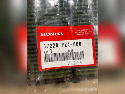 Honda Civic Air Filter - Jardine Auctioneers