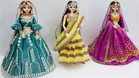 South Indian Bridal Dress And Jewellery Doll Decoration Design