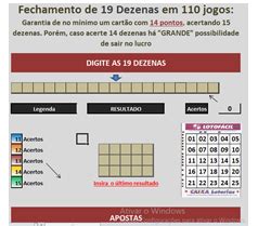 Planilhas Gr Tis E Dicas De Inform Tica Fechamento De Dezenas Em