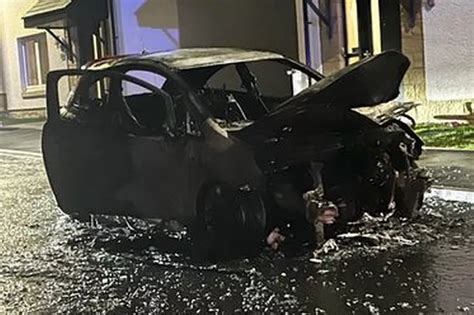 Car Bursts Into Flames On Residential Scots Street As Vehicle Reduced