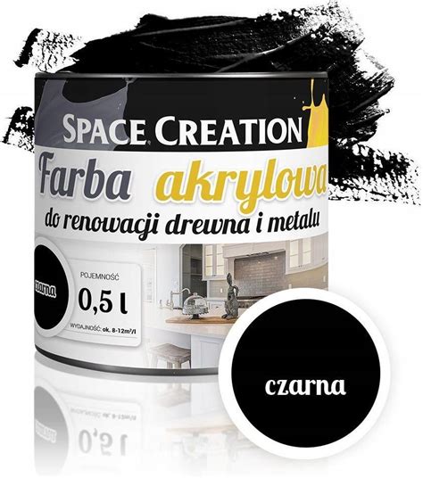 Farba Akrylowa L Do Metalu Drewna Spacecreation Ceny I Opinie