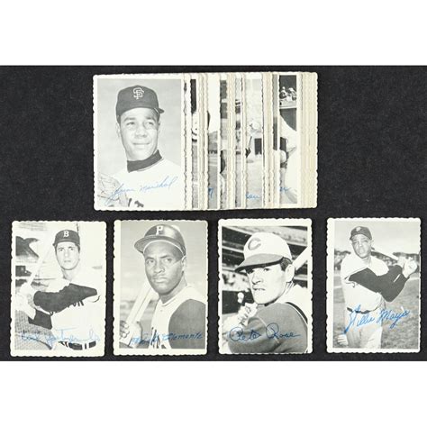 Topps Deckle Edge Complete Set Of Baseball Cards With Roberto