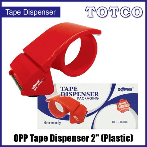 Dolphin OPP Tape Dispenser 2 Inch 48mm Plastic Totco Trading Sdn Bhd