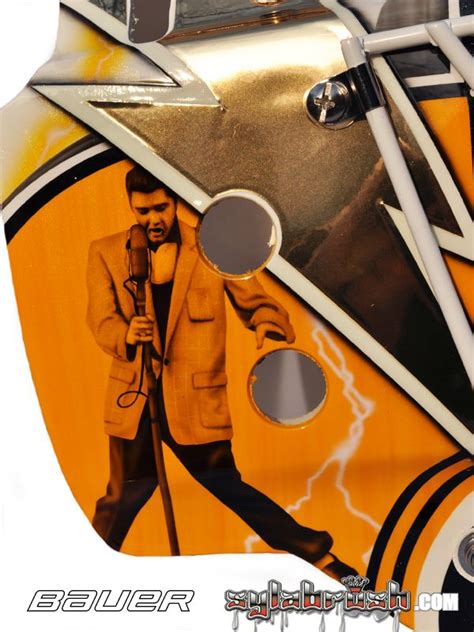 Elvis Merzlikins Goes Graceland With New Mask Design Ingoal Mag