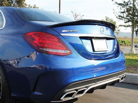 Mercedes W Gtx Carbon Fiber Trunk Spoiler C C C C C Amg