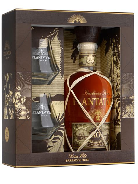 Plantation Rum Xo Extra Old Th Anniversary Gift Pack Cl