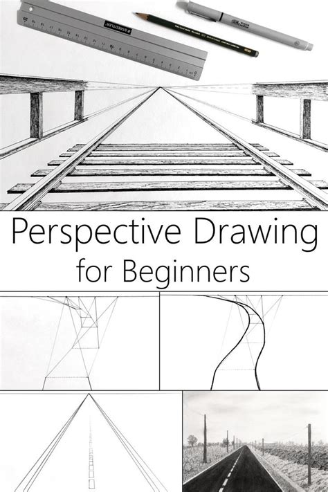 Perspective Drawing for Beginners | Exercícios de desenho, Desenho