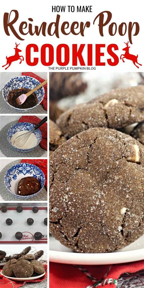 Reindeer Poop Cookies Mint Choc Chip Cookies For The Holidays