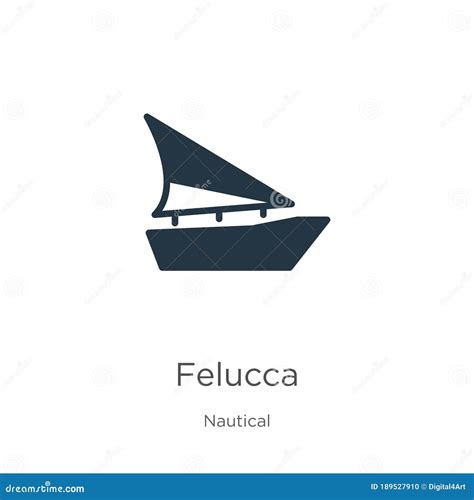 Felucca Vector Icon In Different Modern Styles Black Two Colored