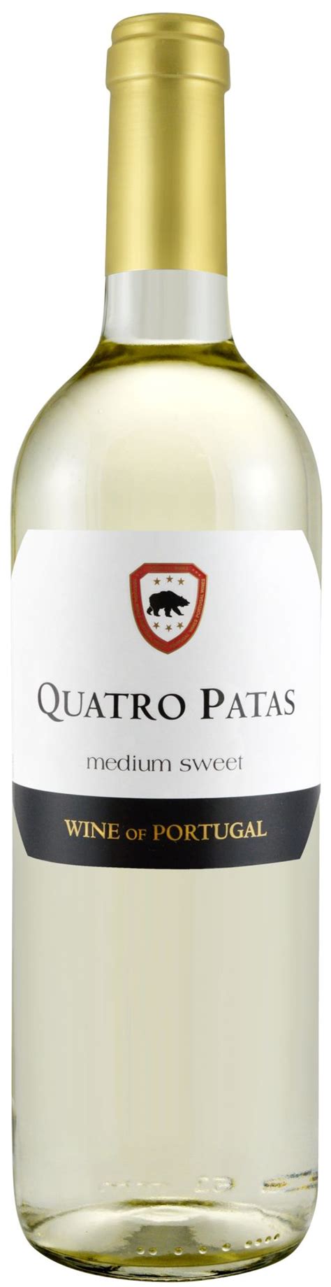 Quatro Patas White Medium Sweet 750 Ml Dobra Cena Największy Wybór