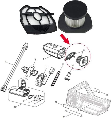 Ryobi Stick Vacuum Parts Diagram